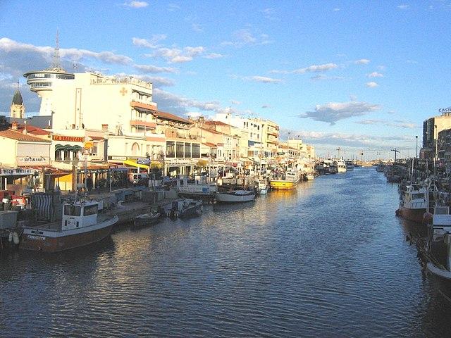 Palavas-les-Flots  - Immobilier - CENTURY 21 Rouvière Immobilier - Le centre et son canal.