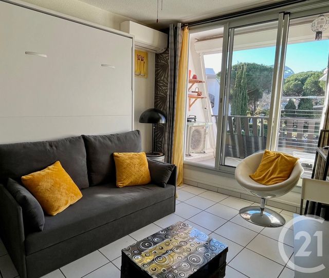 Appartement Studio Cabine à louer - 1 pièce - 20.24 m2 - LA GRANDE MOTTE - 34 - LANGUEDOC-ROUSSILLON - Century 21 Rouvière Immobilier